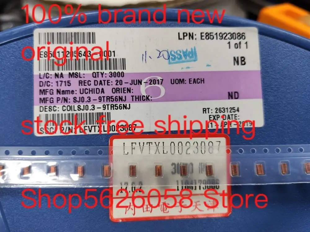 SJ0.3-9TR56NJ SMD 100% new original freeshipping 50PCS/LOT