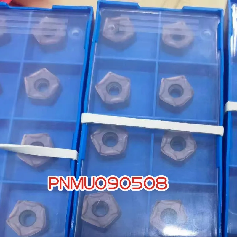 CNC Blade Fast Feed Milling Blade PNMU0905XNER ชิ้นส่วนเหล็กสแตนเลส Universal ประสิทธิภาพสูง PNMU09