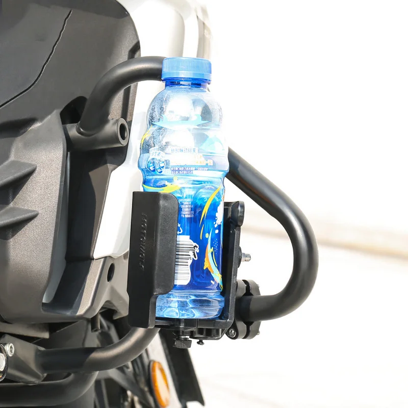 Bajaj Dominar 400 SUZUKI V STROM 650 1000 para motocicleta Soporte para vasos de bebidas montaje en manillar soporte para botellas de agua y bebidas