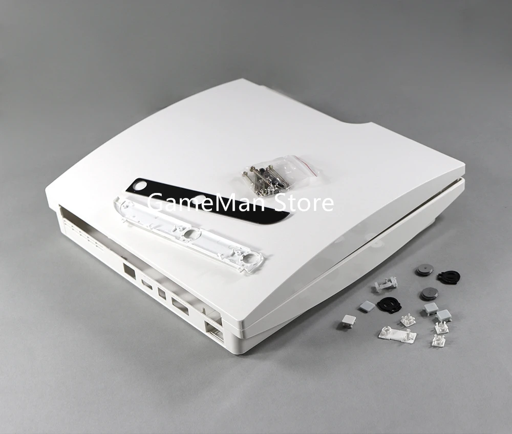 white black full housing shell case console case for ps3 slim made in China OCGAME