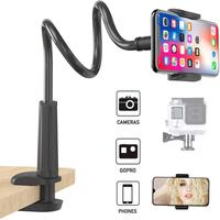 Phone Holder 360 Rotating Flexible Long Arm lazy Phone Holder Clamp Bed Tablet Car Selfie Mount Bracket for Phone