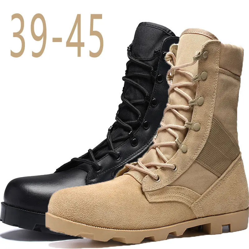 2024 autunno e inverno lupo da uomo Hight-Top Desert Fans Delta Boots