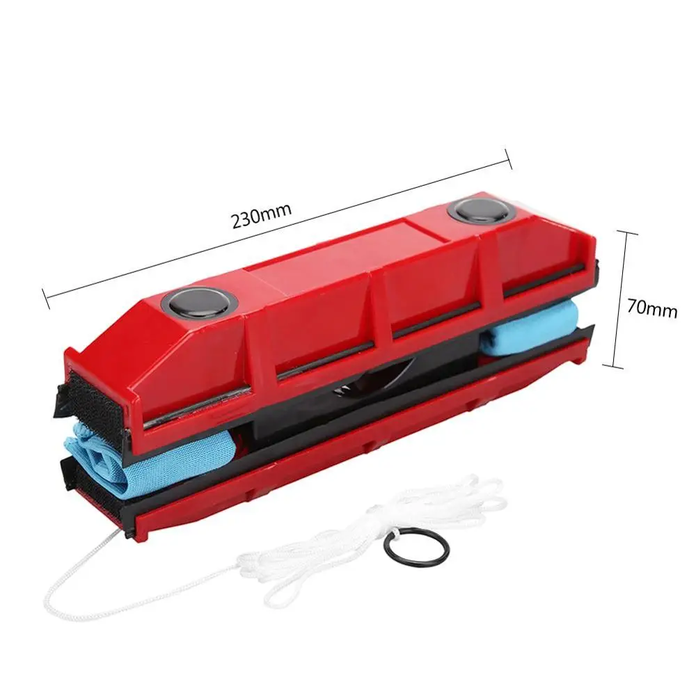 14d, detergente per finestre magnetico tipo 3 20-28mm di larghezza pulito forte spazzola magnetica spazzola per vetri strumento per la pulizia del vetro con straccio