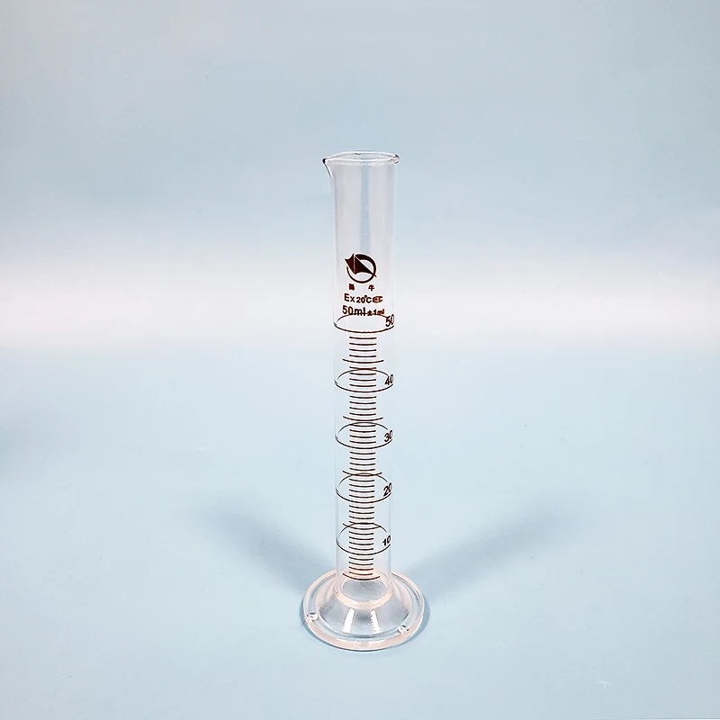 

SHUNIU Graduated cylinder with graduation and spout,Capacity 50ml/100ml/250ml/500ml/1000ml/2000ml