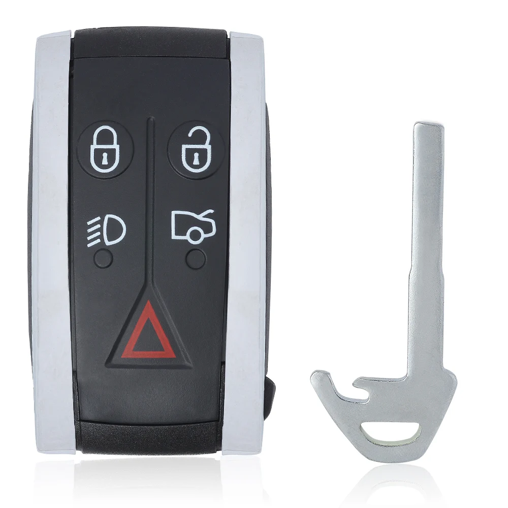 KEYECU KR55WK49244 Smart Remote Key 315MHz/433MHz PCF7953A 5 Button for Jaguar XF XFR XK XKR 2009 2010 2011 2012 2013