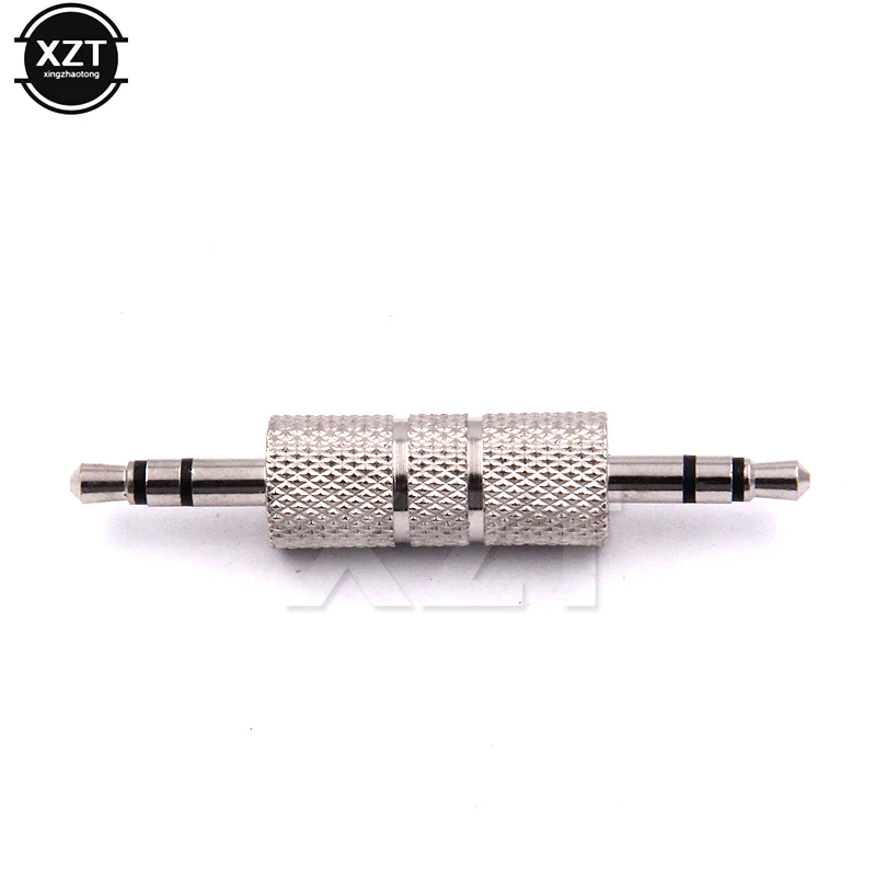 3.5mm Jack Audio Adapter Male To Male Stereo Aux Plug Straight Converter For Bluetooth Car AUX Audio MP3 Connector