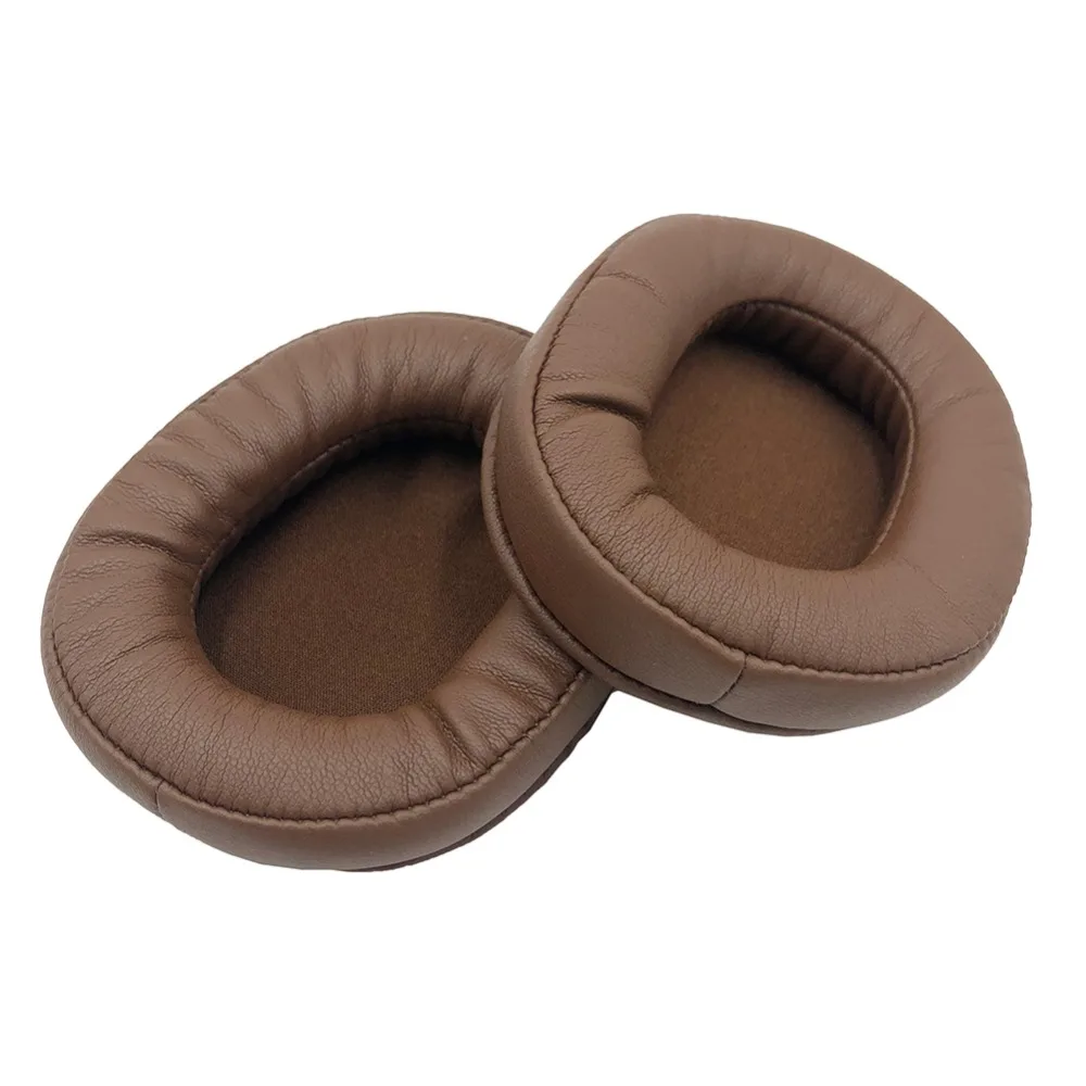1 Đôi Nút Tai Nghe Bằng Cho Edifier W855 W855BT BT W-855BT 855 Tai Nghe Tai Nghe Bao Tai Gối Tai Thay Thế Miếng Lót Tay Da