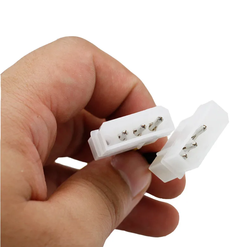 كابل طاقة بطاقة الجرافيك PCI-E ، كابل طاقة 8 سنون إلى 2 × 4 سنون ، 4 سنون إلى 8 دبابيس ، كابل طاقة من المصنع