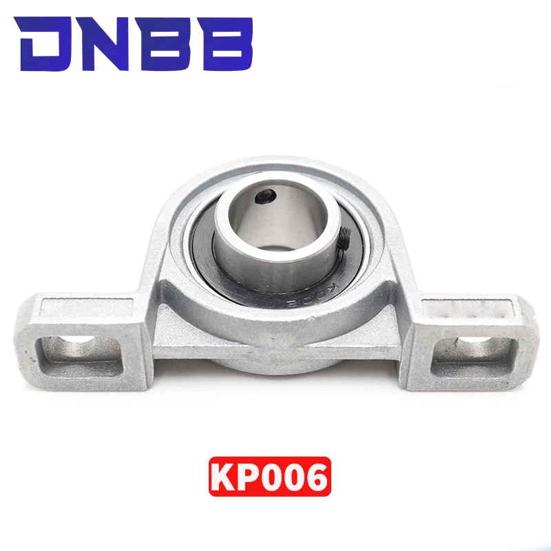 

KP006 30mm1PCS Horizontal Vertical Bearing KP06 Lead Screw Support Mounted Ball Pillow Zinc Alloy PillowBlock economic type