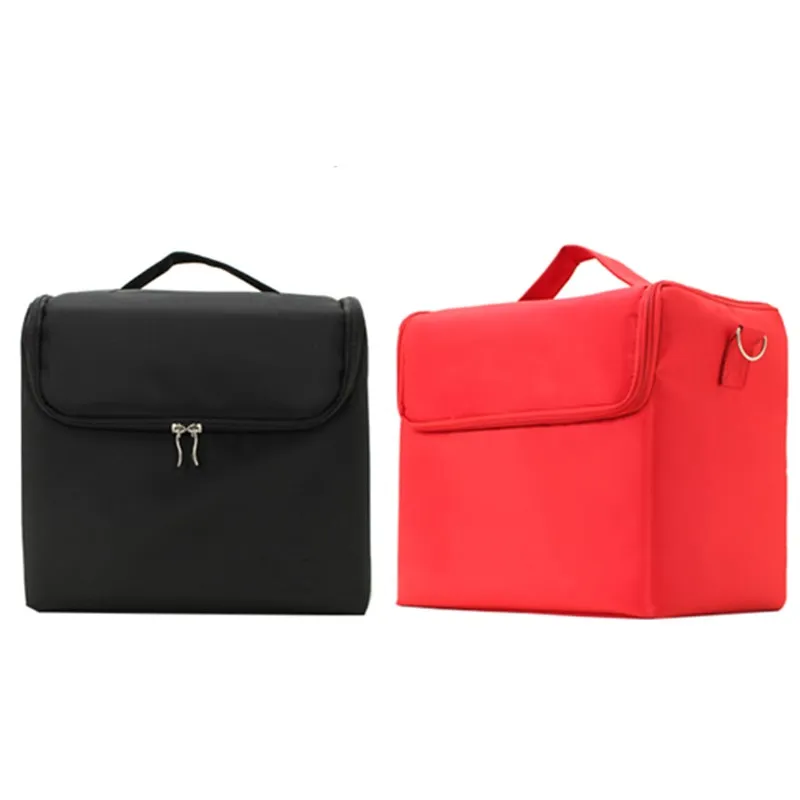 Portable Professional Waterproof Large Cosmetic Bag Nail Tattoo Semi-permanent Beauty MakeupToolbox Multilayer Storage bag
