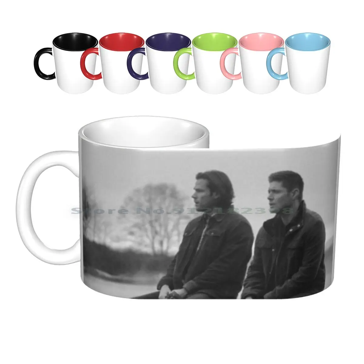 Supernatural Ceramic Mugs Coffee Cups Milk Tea Mug Supernatural Spn Castiel Dean Winchester Sam Winchester Dean Sam Winchester