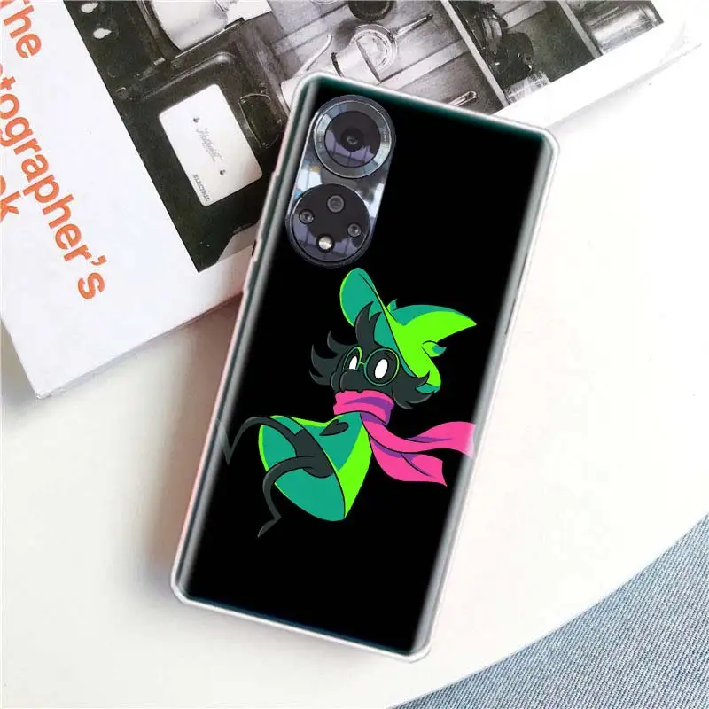 Deltarune Ralsei by Lileaves cartoon Phone Case For Huawei P Smart Z 2021 Y5 Y6 Y7 Y9 Honor 50 20 Pro 10i 9 Lite 9X 8A 8S 8X 7S