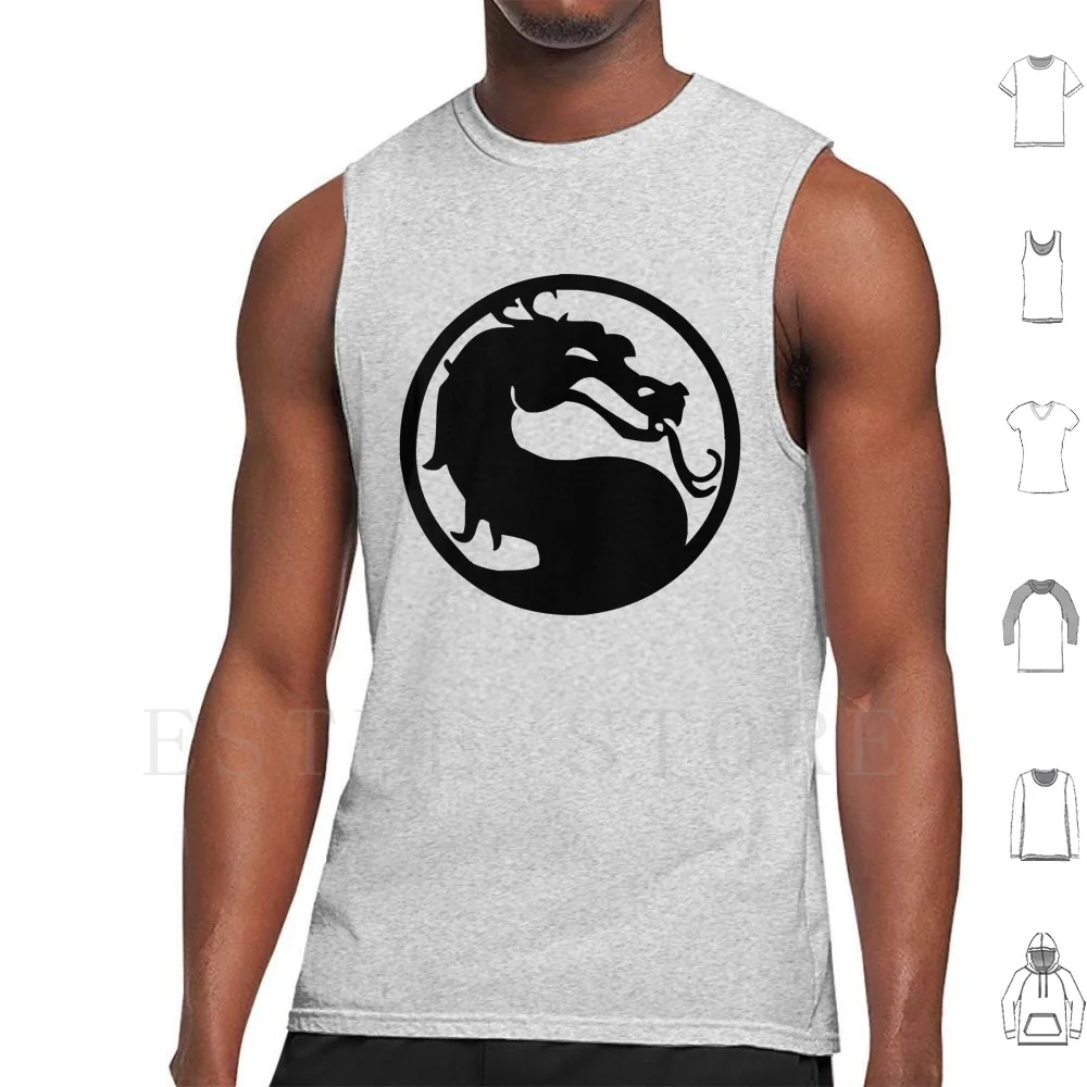 Mortal Kombat Tank Tops Vest Mortal Kombat Mortal Mortal Kombat Mortal Kombat Kung Lao Liu Kang Kitana Shao Kahn Takeda