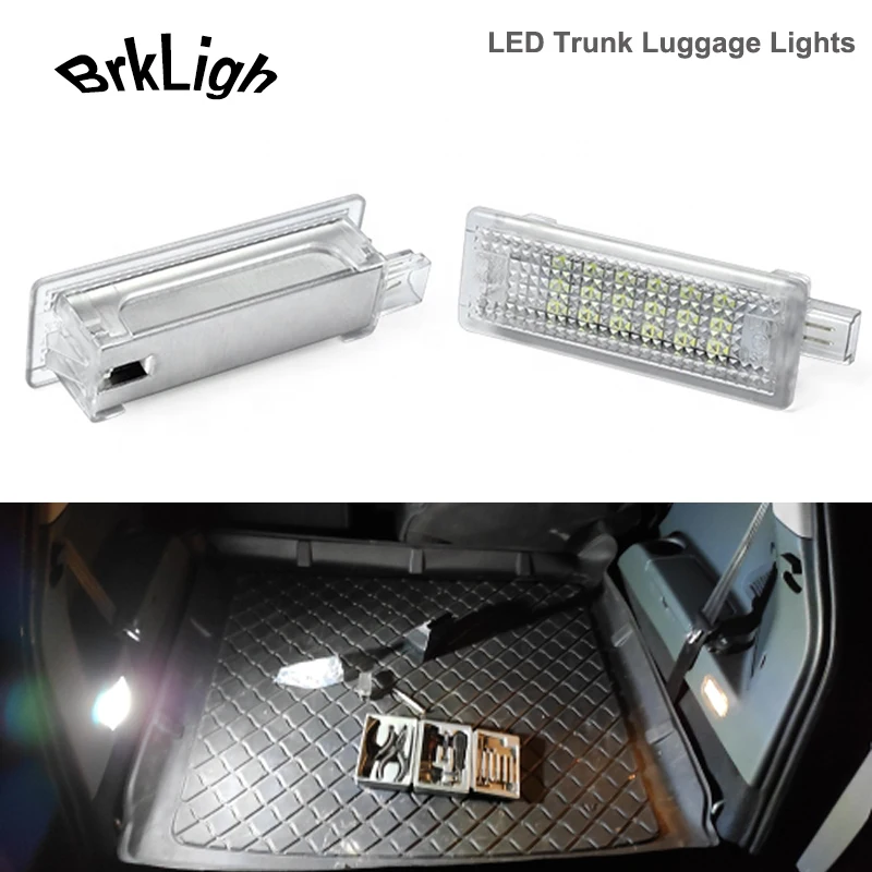 2Pcs Canbus LED Luggage Compatrment Light Trunk Lamps For Ford Focus C-Max Mustang Escape Fusion Transit Connect Car Styling