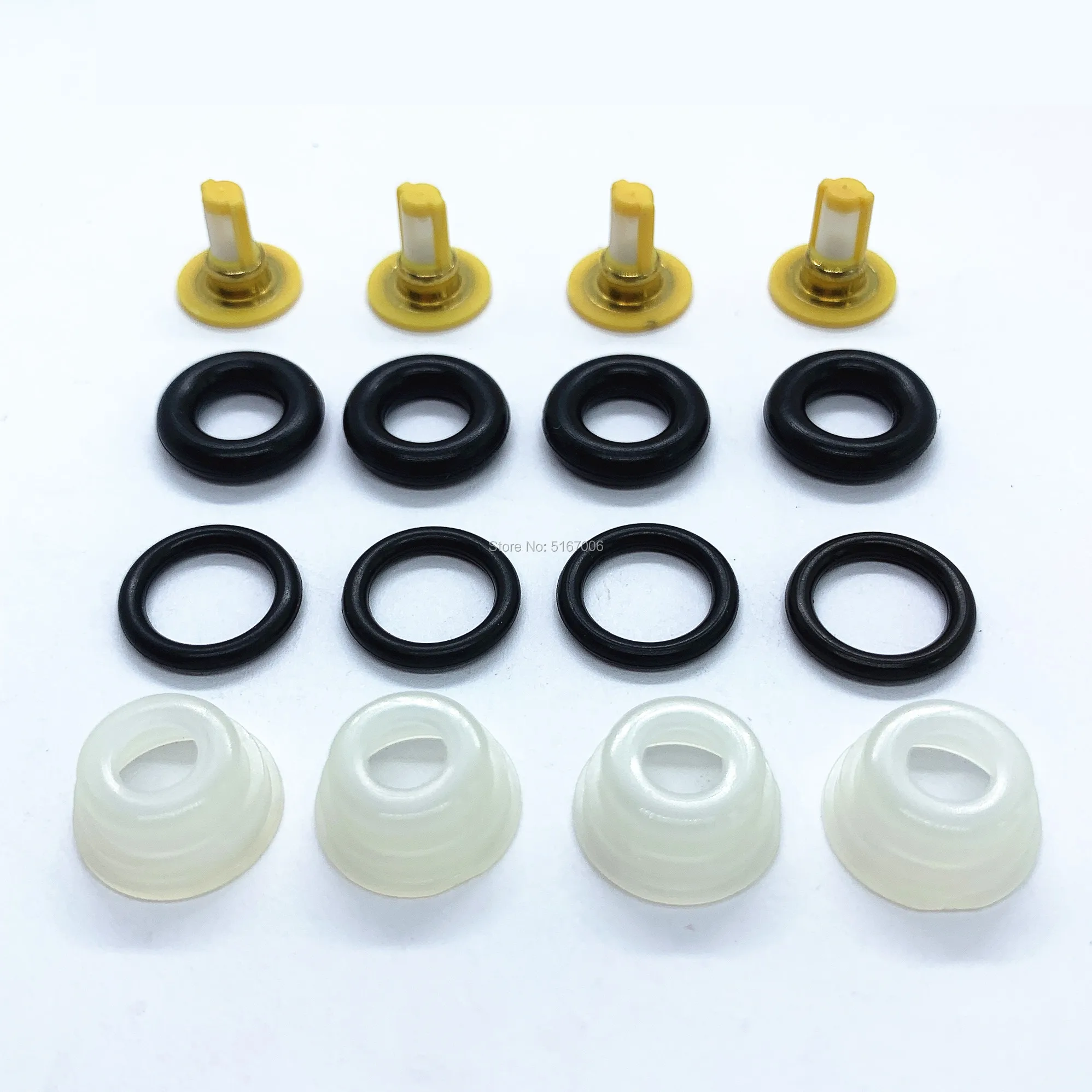 Wholesale Fuel Injector Repair Service Kits for Honda Accord Parts #16450 R40 A01 16450-R40-Y01 Micro Filters Rubber Orings Caps