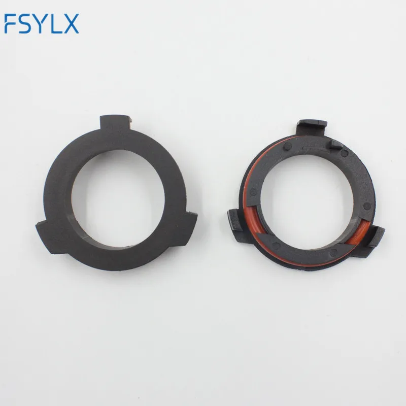 FSYLX 2pcs H7 LED headlight bulb  adaptor base retainer adapter holder for Opel Astra G