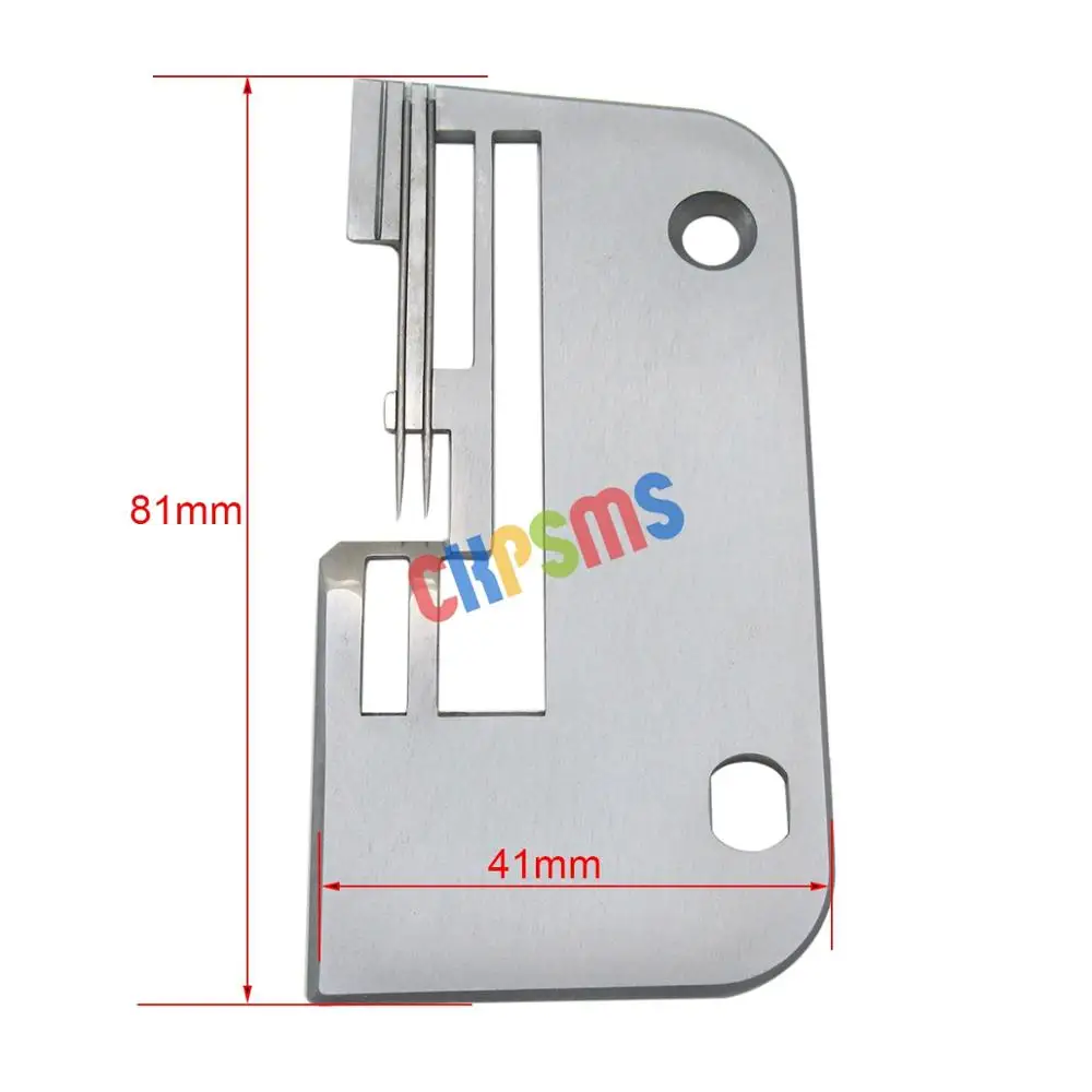 1PCS NEEDLE PLATE 4 THREAD with double grooves #788601007 FIT FOR JANOME SERGER 204D, 504D, 634D, 644D