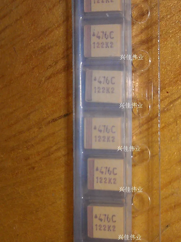 Оригинальный танталовый конденсатор SMD 5 шт./47 мкФ 16V 16V47UF B Type 1210 B3528 476C