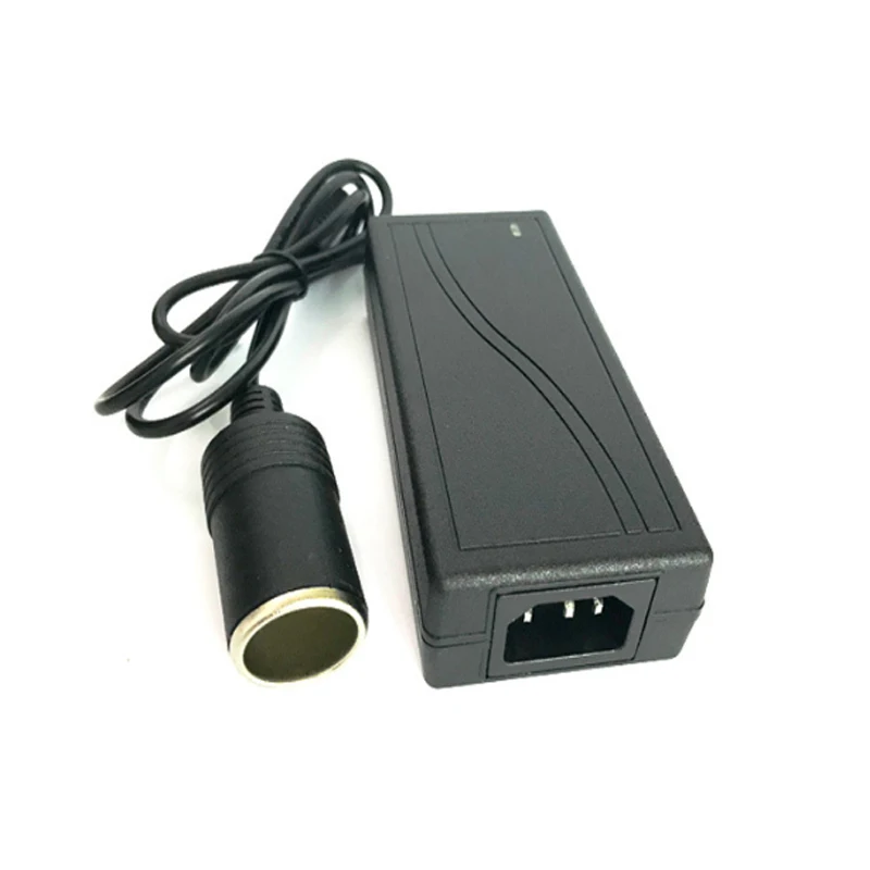 Car Inverter AC 110V 220V to DC 12V  5A  Socket  60W Power Adapter Cigar Lighter Converter for Car Air Pump Vacuum Cleaner