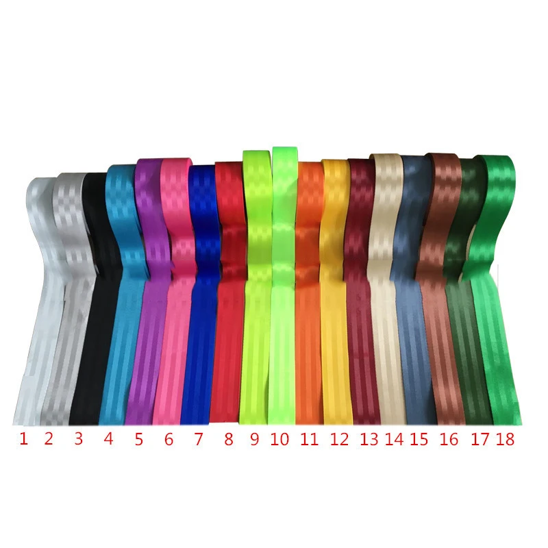 3M/5M Seat Belt Webbing Strap Thicken Car Seat Belt Harness Backpack Belt Fashion Color Ribbon European standard accessiores