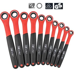 German VDE Certified 1000V Insulated Torx Ratchet Wrenches Electrician Special Quick Wrench Set,Automobile Motorcycle Tool Kit