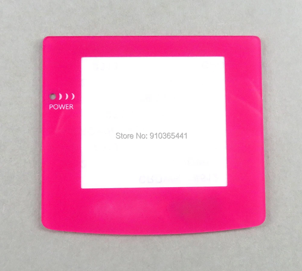 Écrans de couleurs en plastique de remplacement pour GBC, 30 pièces, pour Gameboy Color GBC, pièces de Console, accessoires, couvercle d'objectif miroir en plastique