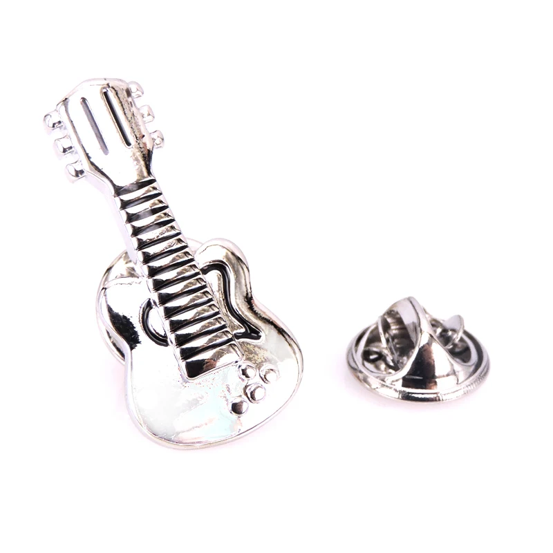 Brand new music Brooch high quality men\'s shirt suit Lapel Badge Saxophone pin couple fashion wedding jewelry violin Brooch