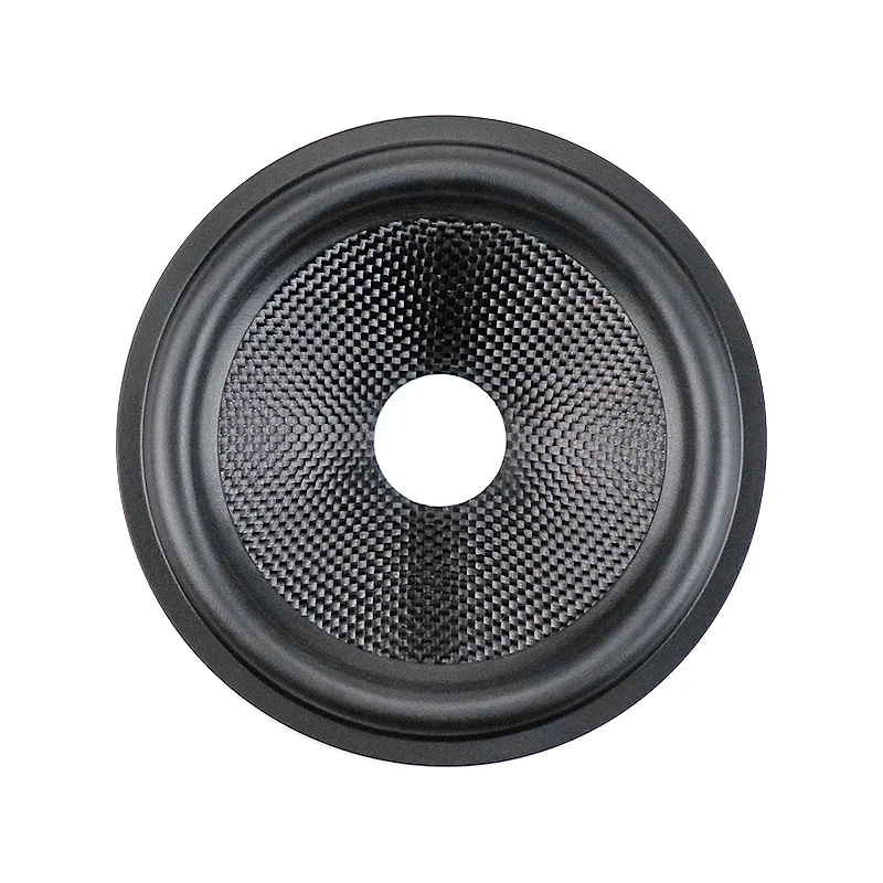 GHXAMP 5 Inch 126mm Speaker Cone Rubber Edge Glass fiber Sound 26.5 Core Loudspeaker Woven Chassis Repair Audio Accessories Diy