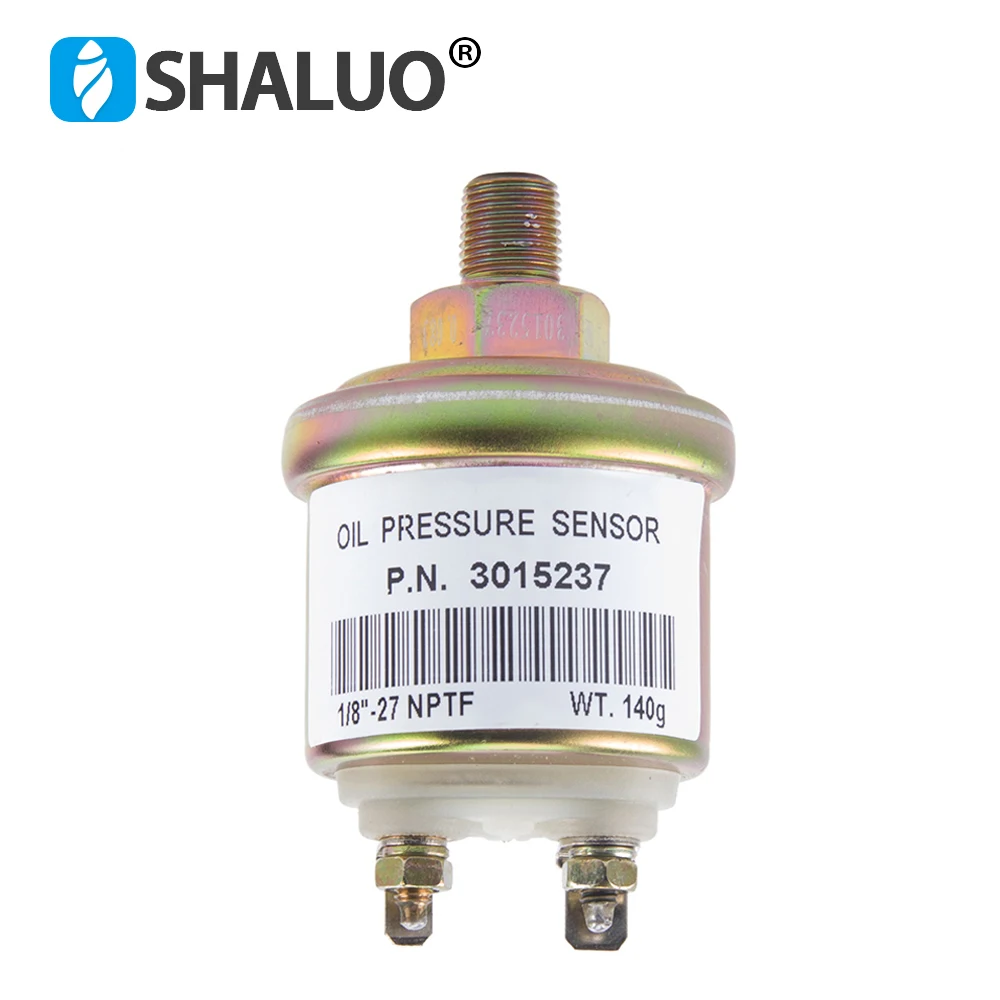 

3015237 1/8NPT Electric Generator Oil Pressure Sensor screw size 10mm WK Alarm Switch Origin VDO Sensor Diesel Genset Parts