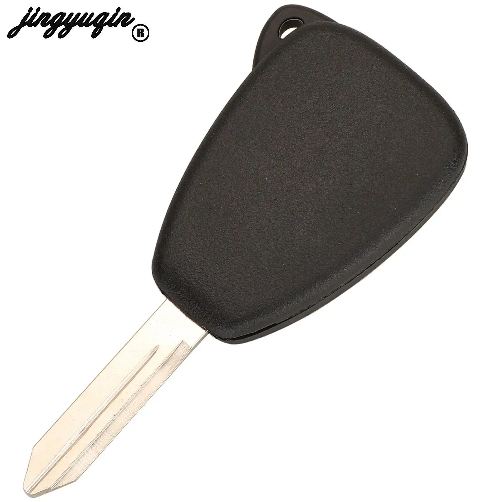 jingyuqin 3/4/5/6 Buttons For Jeep Commander Grand Cherokee Liberty Patriot Wrangler Compass Dodge Remote Car Key Shell Case