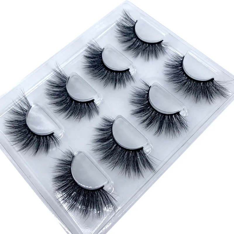 Neue 6 Paar 10–25 mm künstliche Wimpern, 100 % Nerzwimpern, Nerzwimpern, natürliche dramatische Volumenwimpernverlängerung, falsche Wimpern – Detail 18