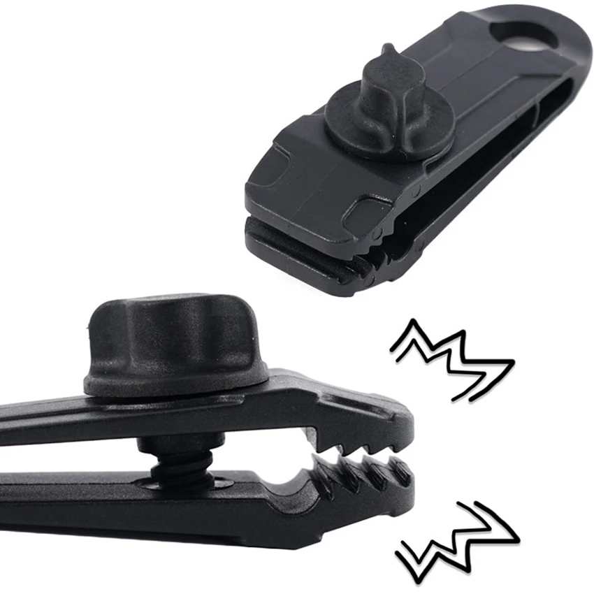 

4Pcs Tent Clips Awning Clamp Tent Clip Locking Clamp Design For Tents, Couch Cover, Tarp, Boat Cover, Pool Cover, Car Cover