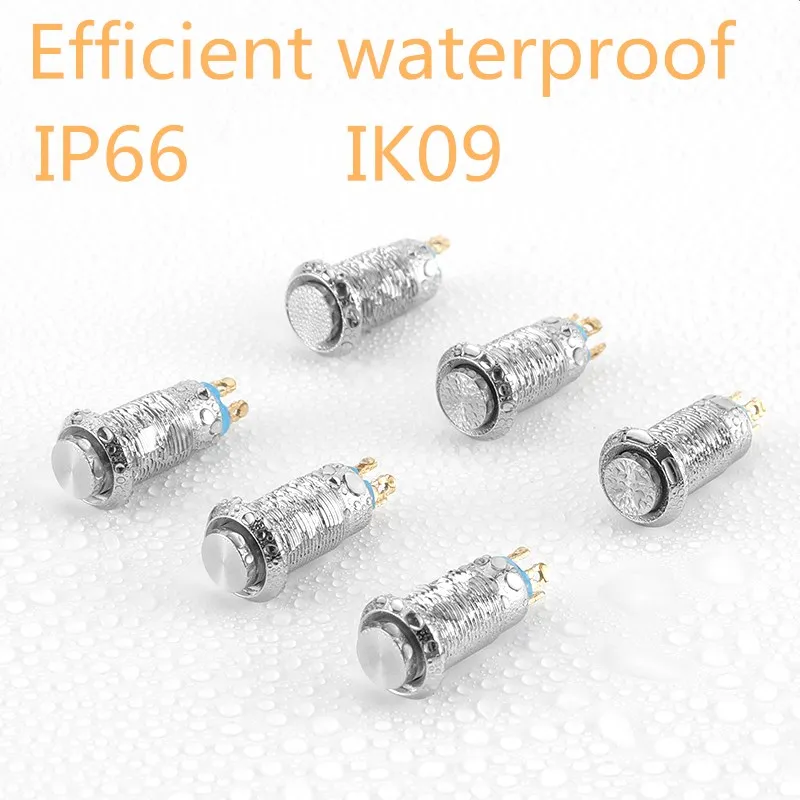 

Electric Waterproof Power 12v Led Light Momentary Push Button Switch 8/10/12/16/19/22 mm Pressure Switches 220v 24v 3v