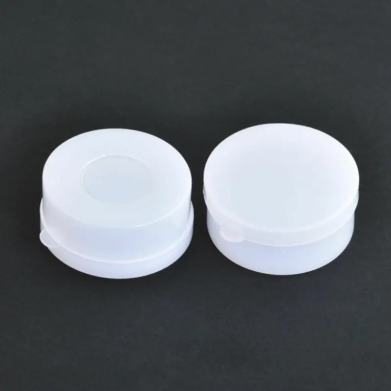 Barattolo di plastica bianco da 10/25 pezzi 5-50g, contenitore per campioni cosmetici, flacone riutilizzabile per rossetto, mini scatola vuota,