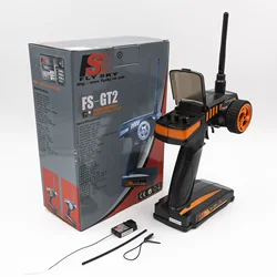 Trasmettitore e ricevitore RC modello Radio Flysky FS-GT2 2.4G per barca RC per auto RC