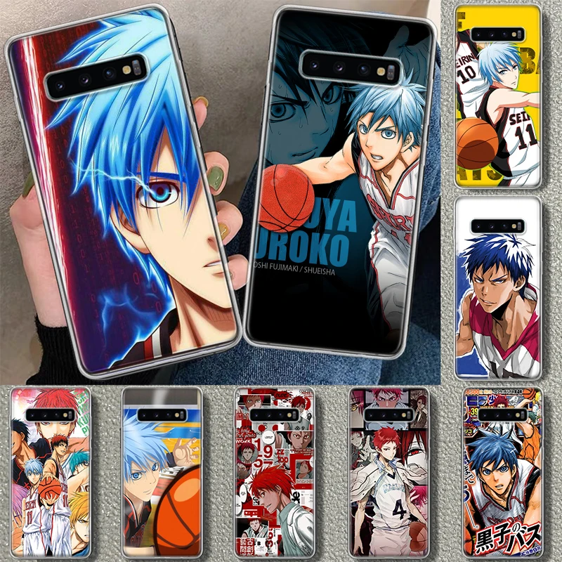 Kuroko Basketball Anime Phone Case Cover for Samsung Galaxy S20 S21 FE S22 S23 S24 Ultra S10 S10E S9 S8 Plus + Art Gift Coque