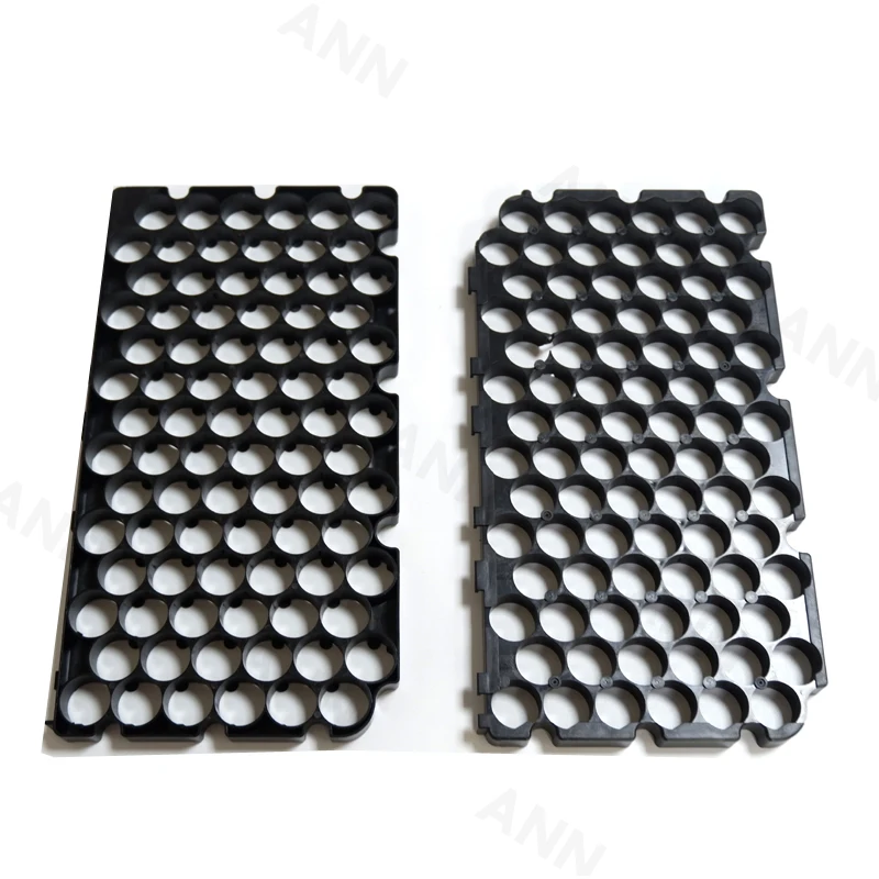 علبة بطارية ليثيوم دراجة كهربائية 48 فولت/51.2 فولت + حامل + حامل لبطارية 13S/14S 6P 18650 يمكن وضع 84 خلية