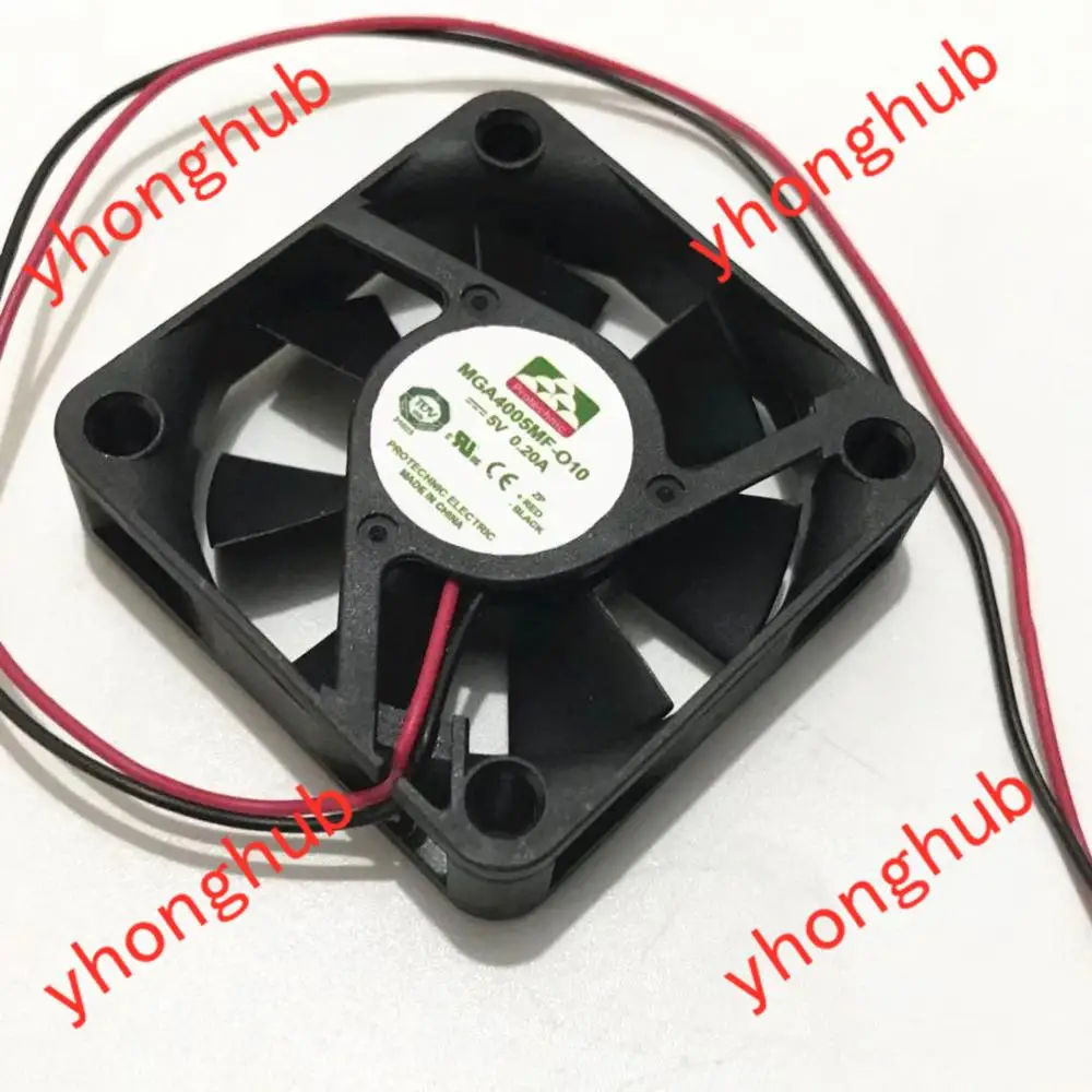 

Magic MGA4005MF-O10 DC 5V 0.20A 40x40x10mm Server Cooling Fan