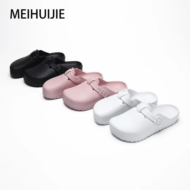 Zapatos de enfermera de alta calidad, zapatillas de trabajo de enfermera de polímero EVA, zuecos de enfermera, Zapatos altos quirúrgica, dentista,