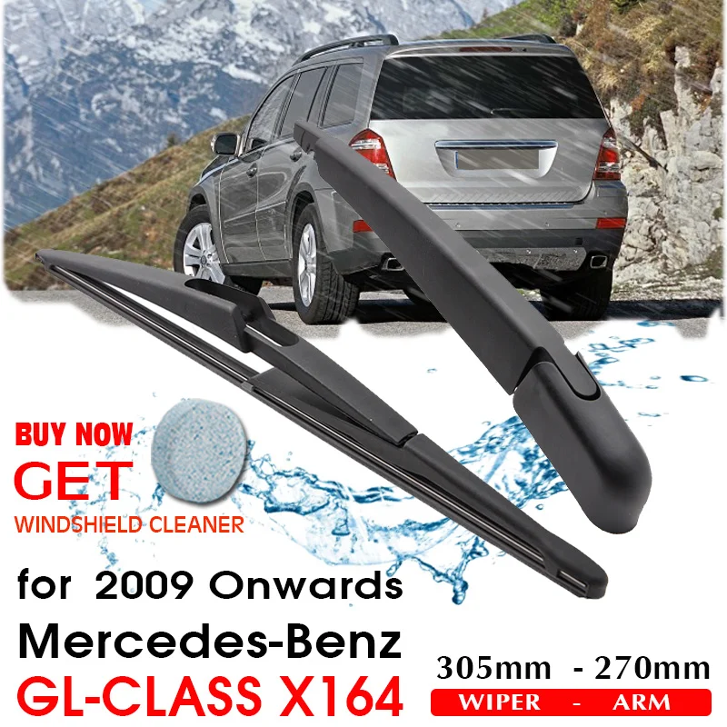 Car Wiper Blade Rear Back Window Windscreen Windshield Accessories For Mercedes-Benz GL-Class X164 Hatchback 305mm 2009 Onwards