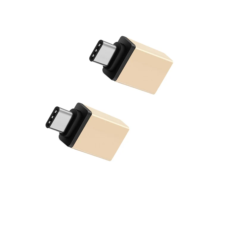 5PCS USB 3,0 Adapter USB-C Rollenmaschinenlinie Typc Männlichen Zu USB 3,0 Weibliche Adapter Reversible Metall Kopf Hohe Qualität Daten Synchronisation adapter