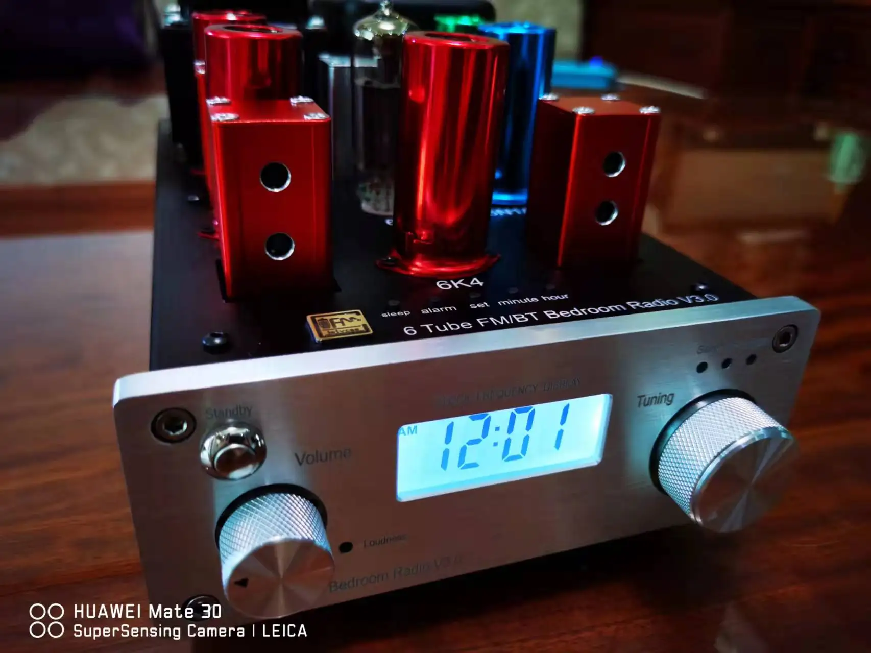 6-lamp tube stereo receiver