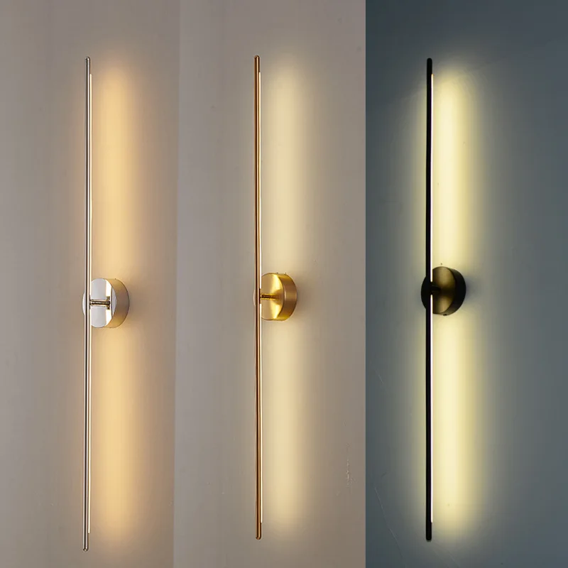 linha simples e moderno lampadas de parede nordic sala estar decoracao da parede luxo conduziu a luz da parede criativo corredor girando lam arandela luzes 01