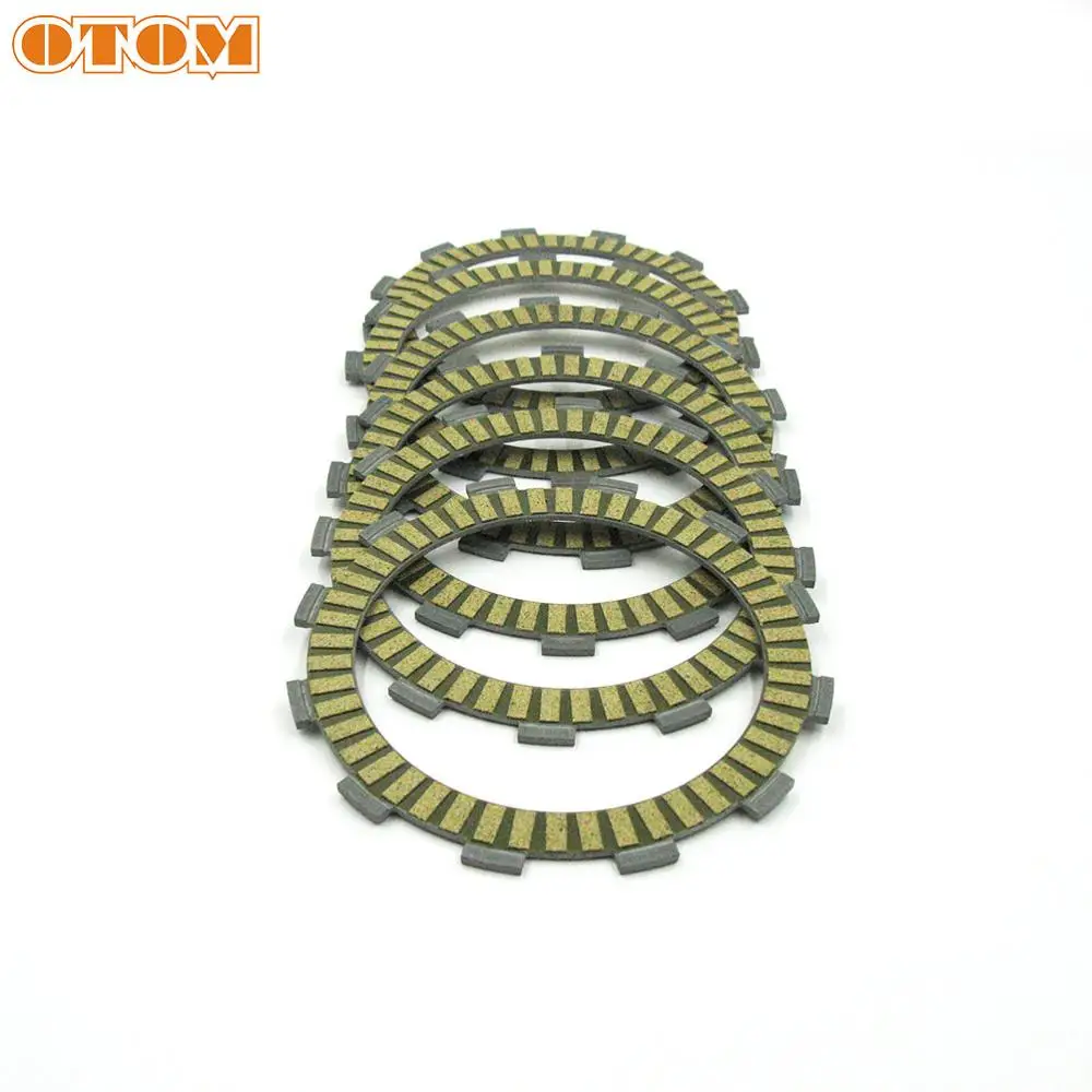 OTOM 6pcs Motorcycle Engine Parts Clutch Friction Plates Kit 3XJ-16321-00 For YAMAHA XT250 2014-2020 XT250X 2008-2017