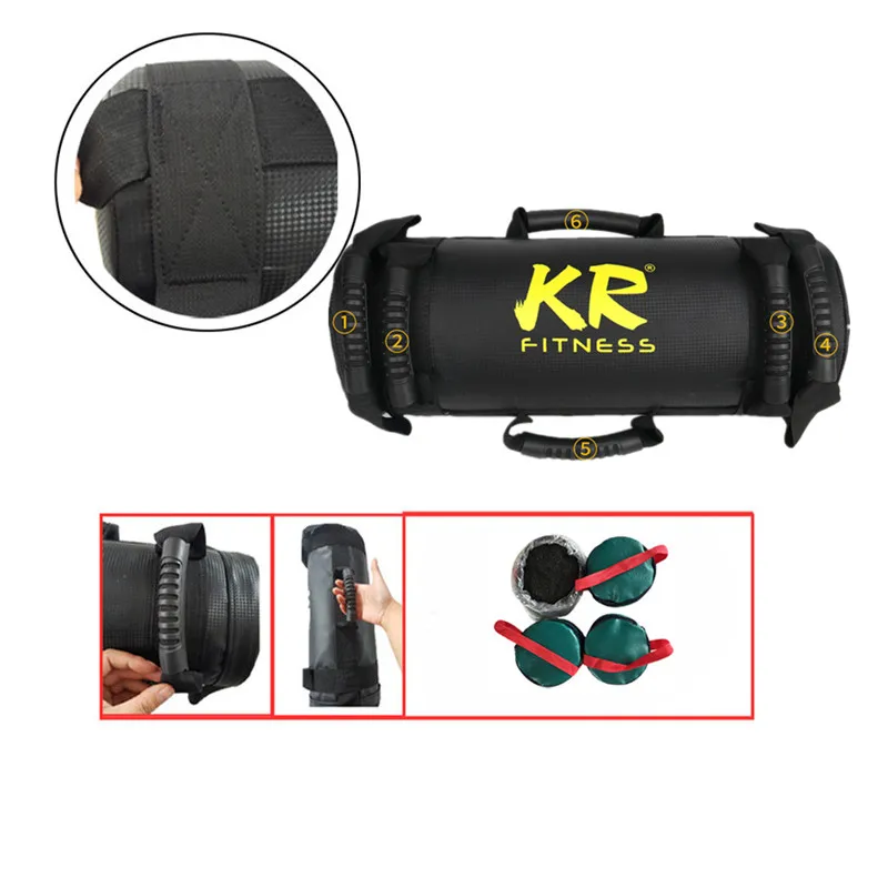 40kg Weights Load Boxing Power Bag Fitness Squat Training Sport Professional Weightlifting Punching Bag Body Building Sandbag