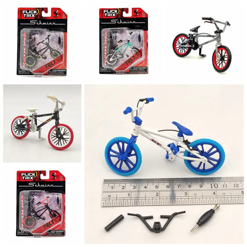 FLICK TRIX Miniature BMX Finger Bike PREMIUM DeathTrap Bicycle Toys Diecast Model Gift