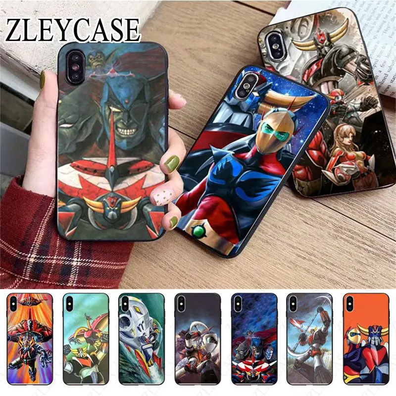 UFO Robot Grendizer Phone Accessories Case For iphone 15pro 11pro 13pro 14pro 12pro xs max 7 8 XR 12mini 15plus 13mini SE cover