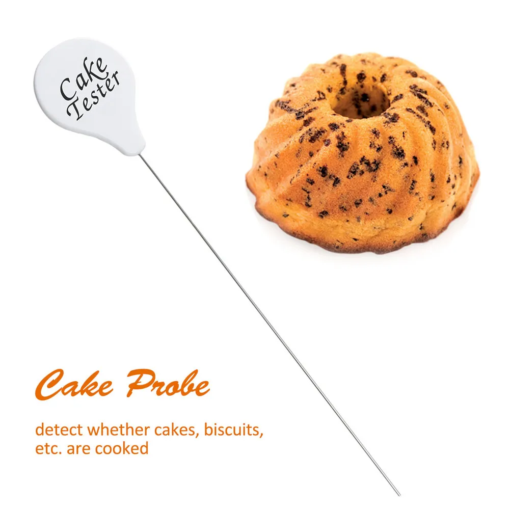 Cake Tester Probe Reusable Stainless Steel Cake Testing Needle Sticks For Bread Biscuit Muffin Pancake Baking Accessories #W0