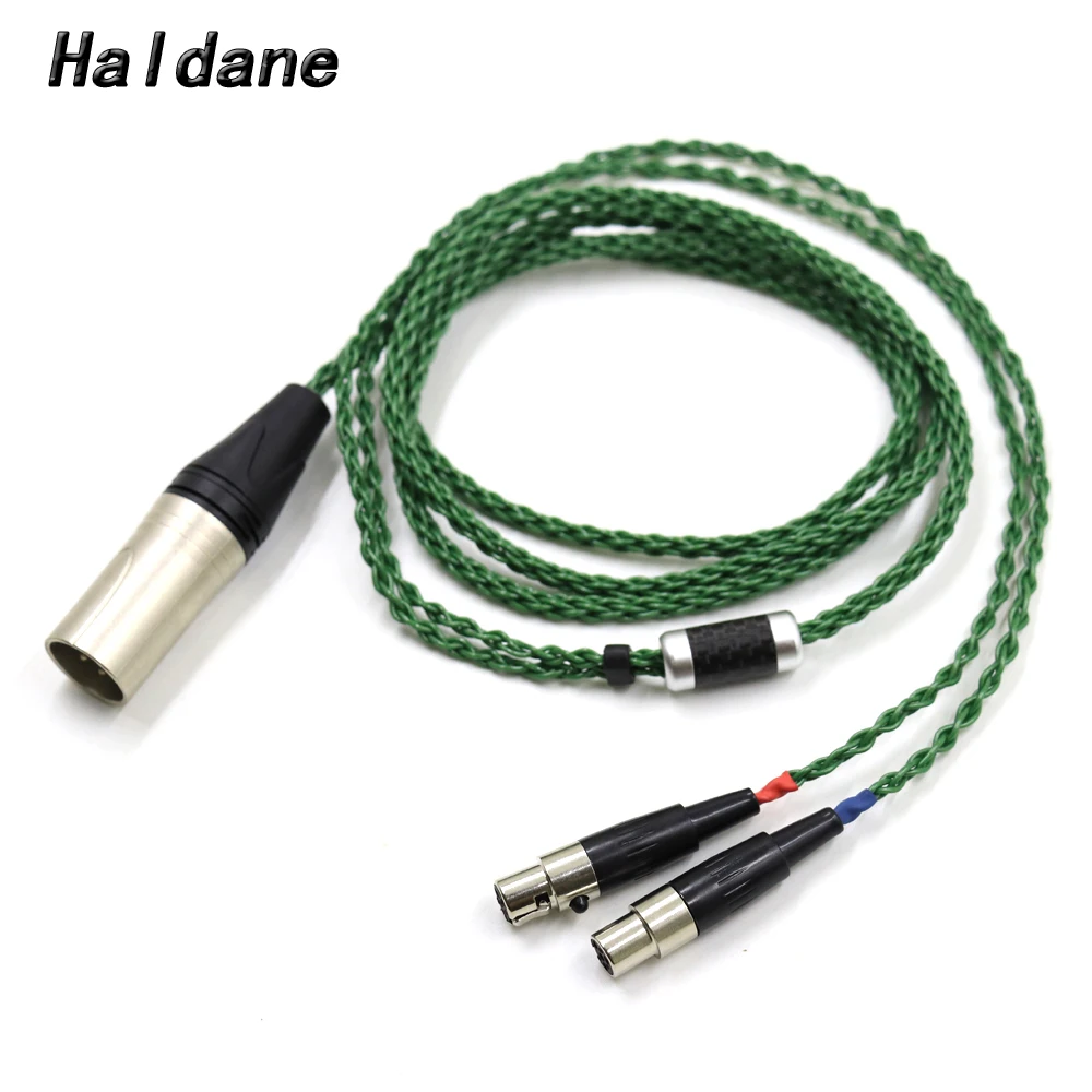 

Haldane HIFI Audio Headphone Replacement Upgrade Cable Silver Plated for Audeze LCD-3 LCD-2 LCD-X LCD-XC LCD-4z LCD-MX4 LCD-GX