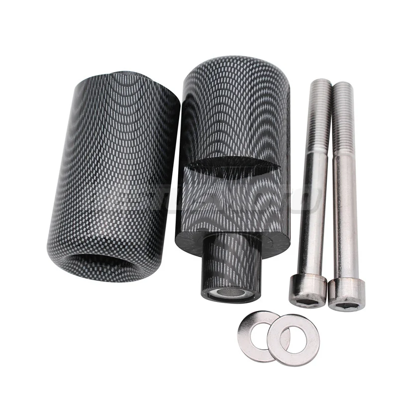 Motorcycle Black & Carbon Geen Cut Frame Sliders Crash Falling Protector Voor Suzuki GSXR1000 GSX-R GSXR 1000 K5 2005 2006